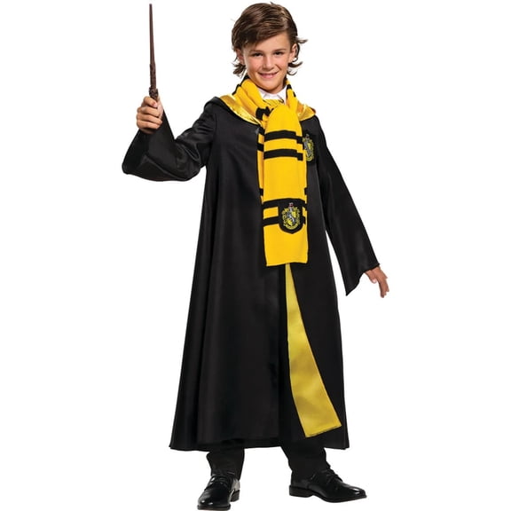 Disguise Deluxe Harry Potter Hogwarts School Hufflepuff Scarf Costume Accessory