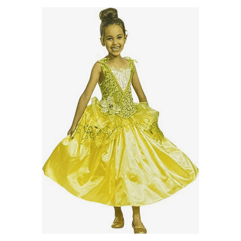 Girl's Disney Deluxe Princess and the Frog Tiana Costume