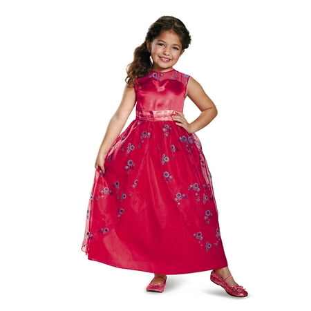 Disguise Elena Ball Gown Halloween Fancy-Dress Costume for Child, Little Girls S (4-6X)