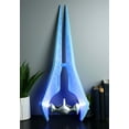 thumbnail image 2 of Disguise Halo Energy Deluxe Light Up Sword - Blue, 30 Inches, Costume Accessory 2 of 12