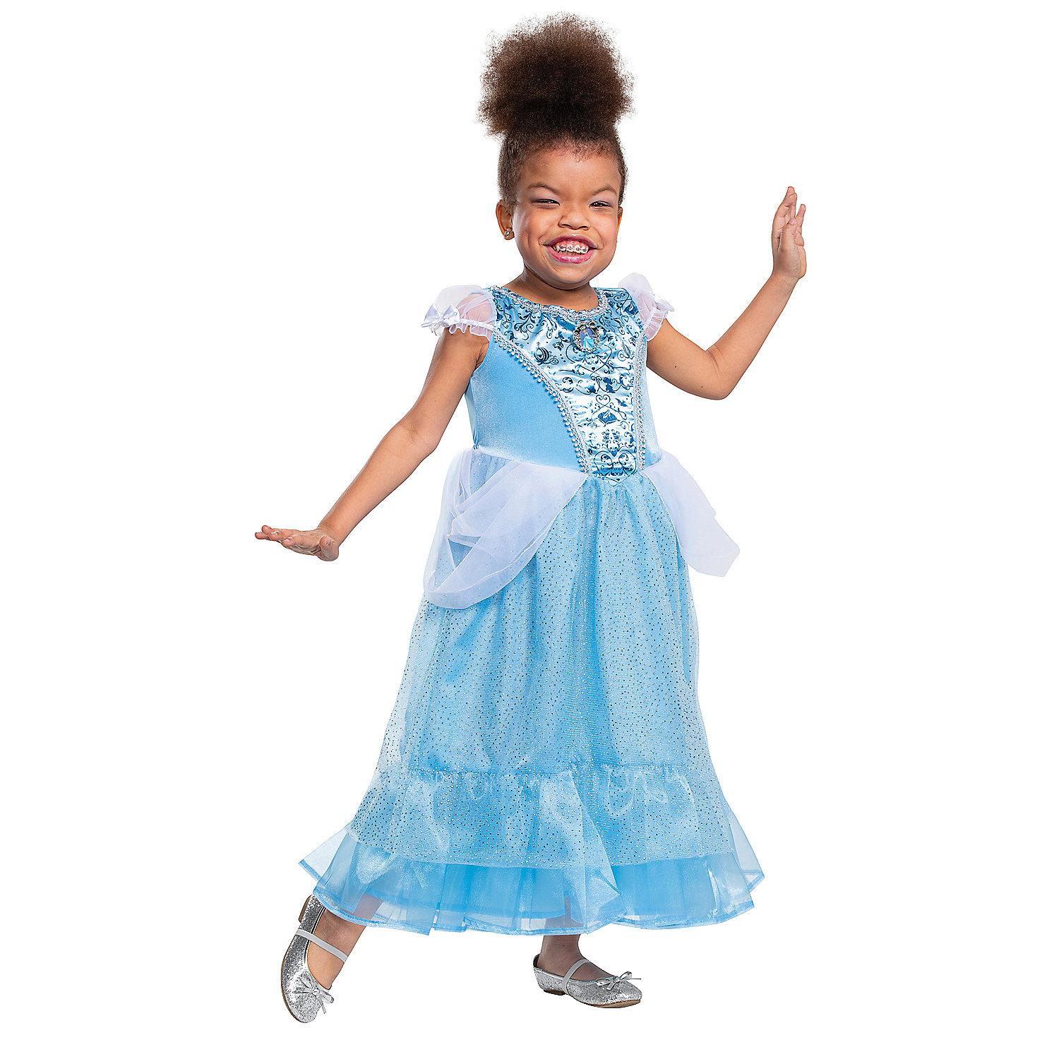 Disguise Girls' Cinderella Adaptive Costume - image 1 of 2