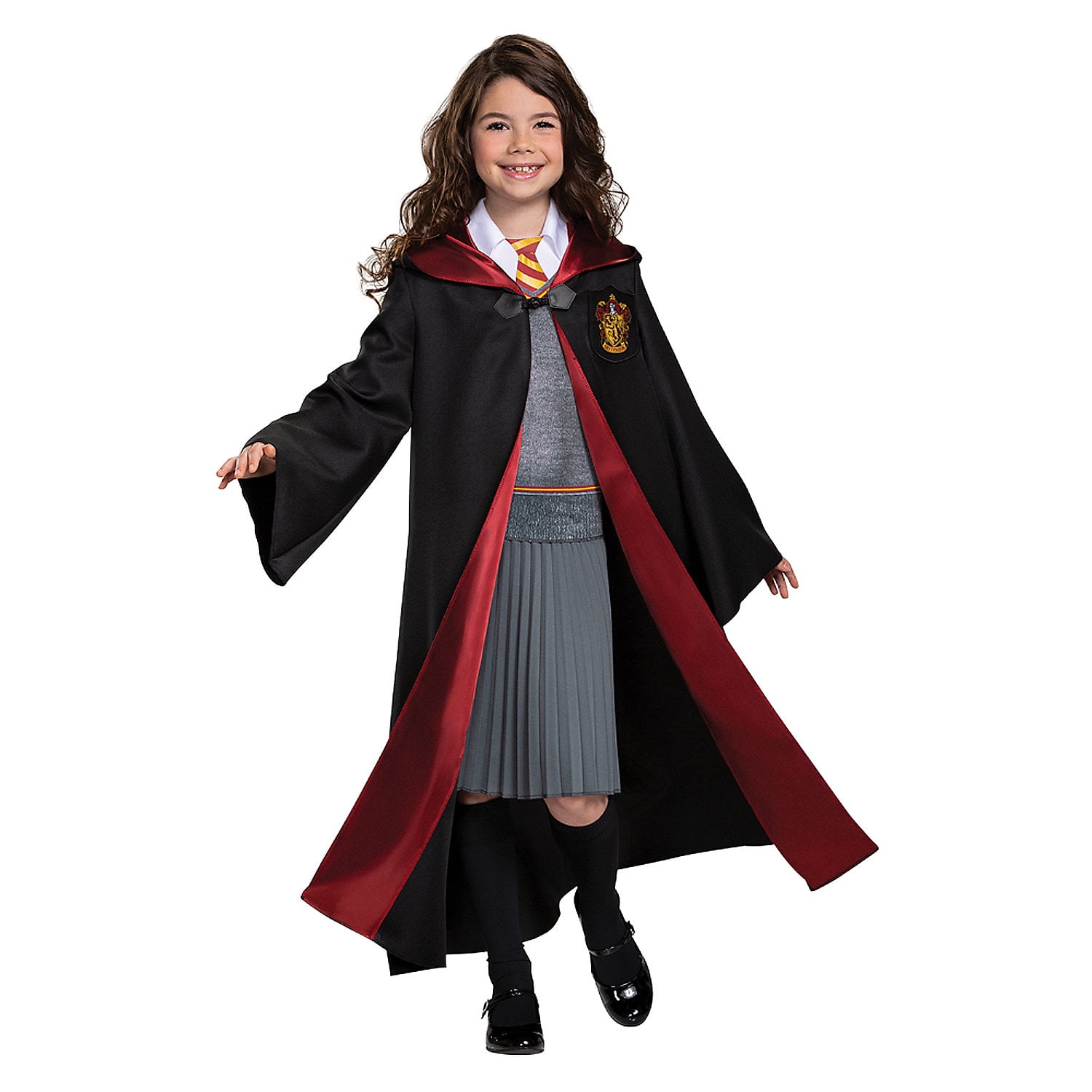 Harry Potter Hermione Dress Up Costume Kids Girls 5 6 7 8 9 10 11 12 Years  Grey