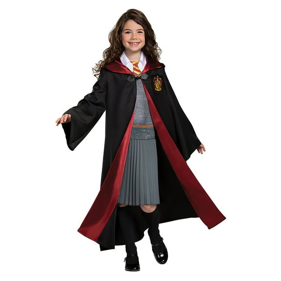 Disguise Girls' Deluxe Harry Potter Hermione Costume - Size 4-6