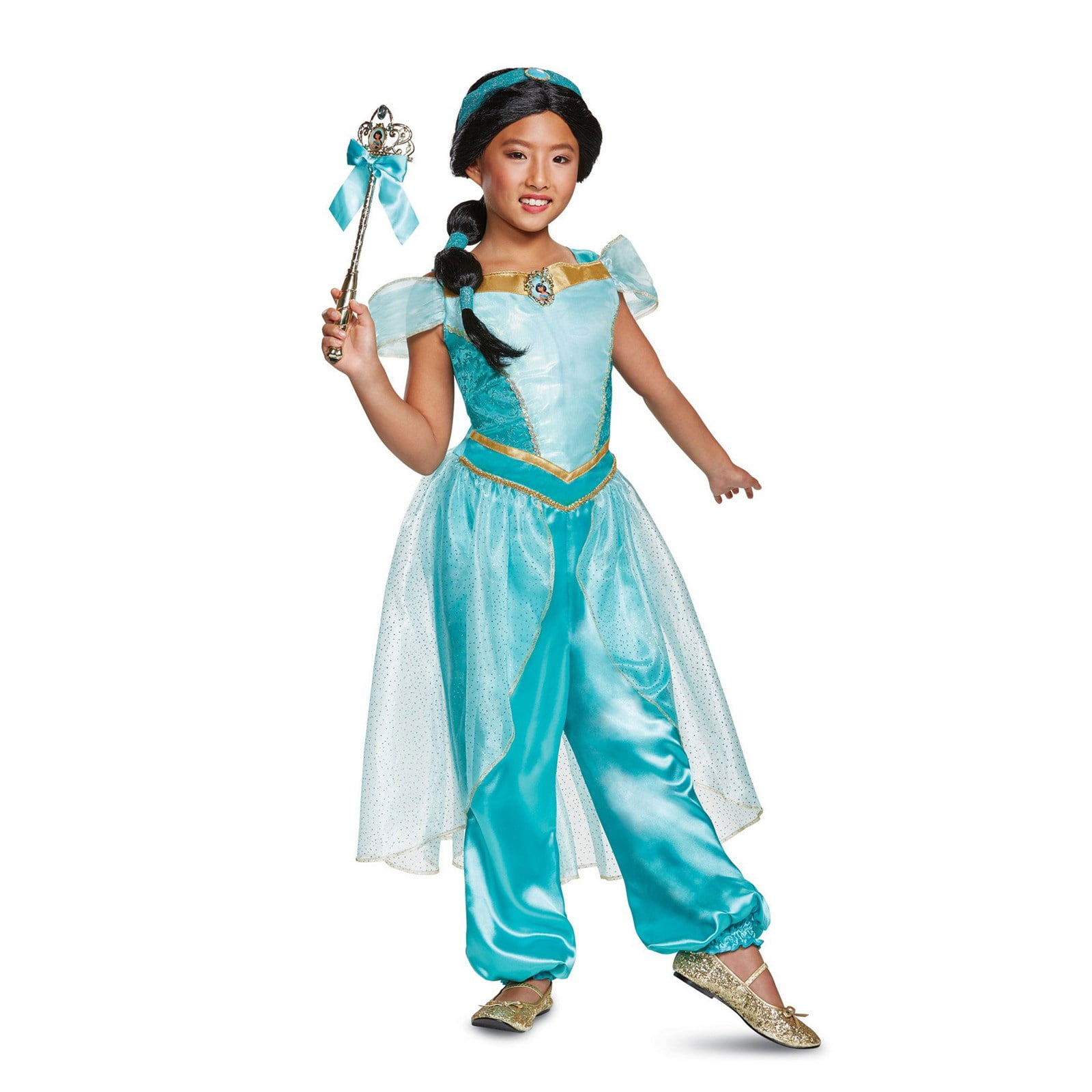 Disney Aladdin Plus Size Women's Jasmine Costume | Adult | Womens | Blue | 1x | Fun Costumes