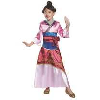 Disguise Girls' Deluxe Mulan Dress Costume - 7-8