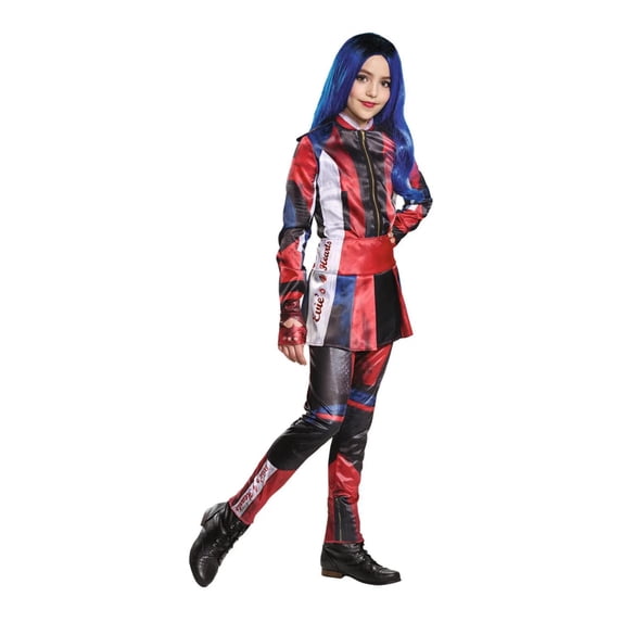 Disguise Girls' Descendants Deluxe Evie Costume - Size 4-6