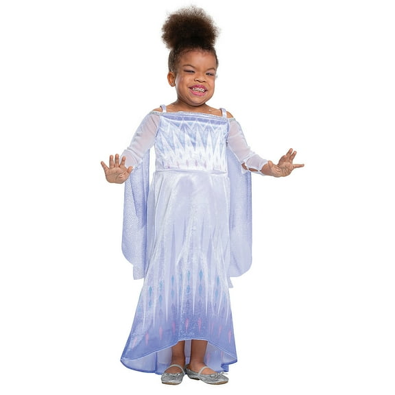 Disguise Girls' Disney Frozen Elsa Snow Queen Adaptive Costume - Size 4-6