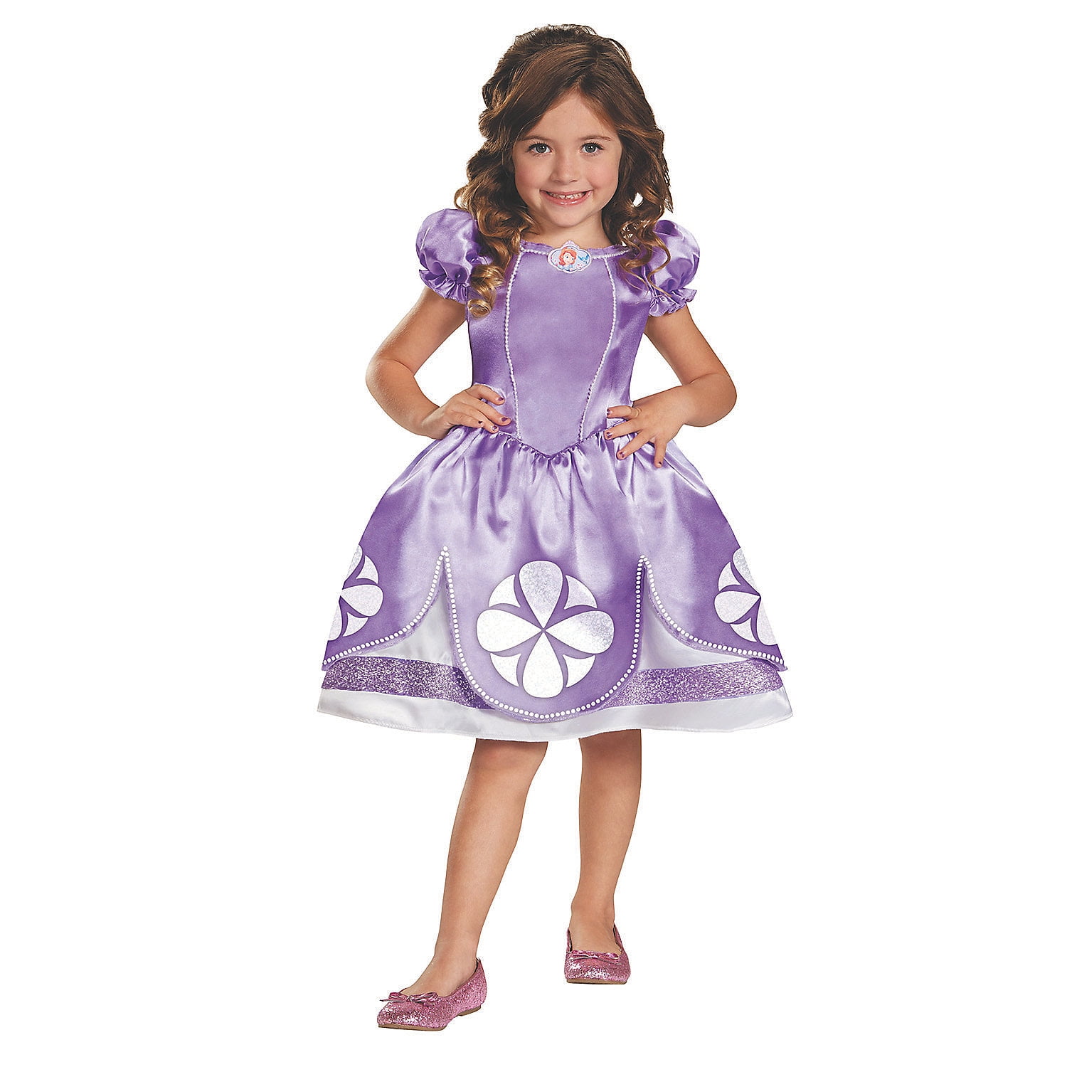 Disguise Girls' Disney Sofia the First Costume - Size 4-6 - Walmart.com