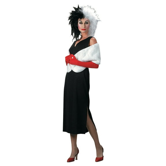 Disguise Girls' Disney Villains Cruella De Vil Costume - Size 12-14