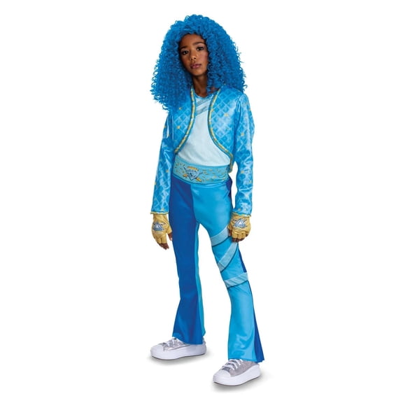 Disguise Girls' Disney's Descendants 4: Rise of Red Deluxe Chloe Costume - Size 7-8
