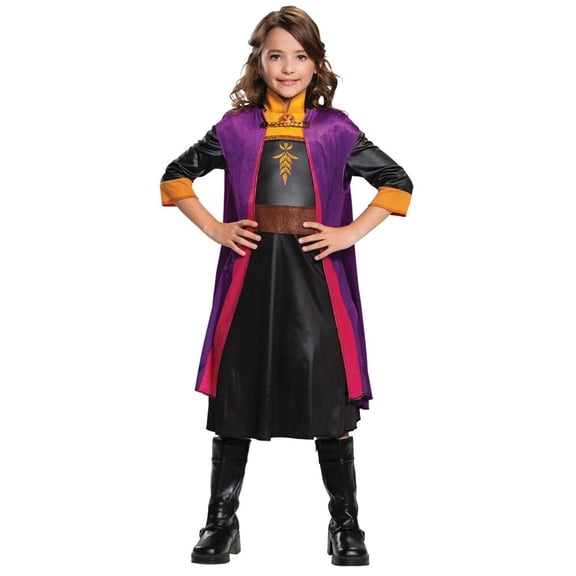 Disguise Girls' Disney's Frozen Anna Classic Costume - Size 7-8