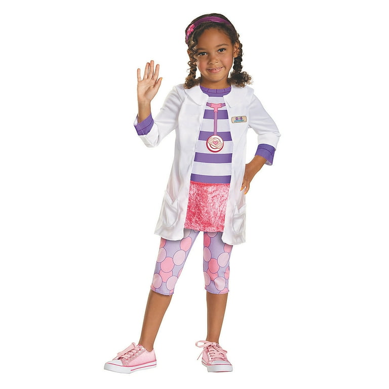 Disguise Girls' Doc McStuffins Classic Costume Size 4-6x