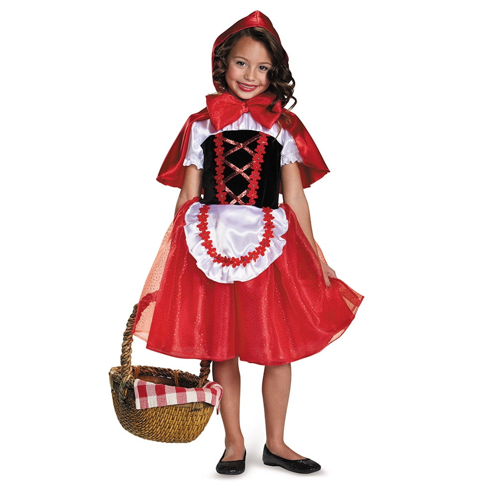 red riding hood dress Costume, Black/Red, Large When you live in a magical realm of fairy tales Gothic Red Riding Hood Costume
