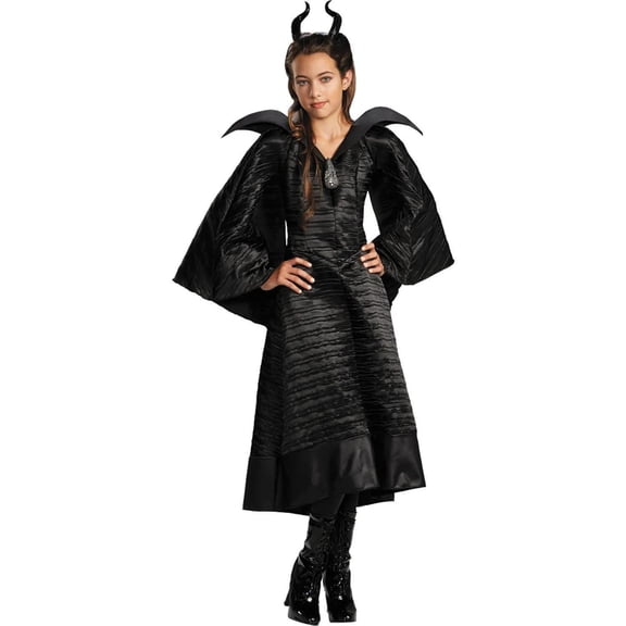 Disguise Girls' Maleficent Christening Gown Costume - Size 7-8