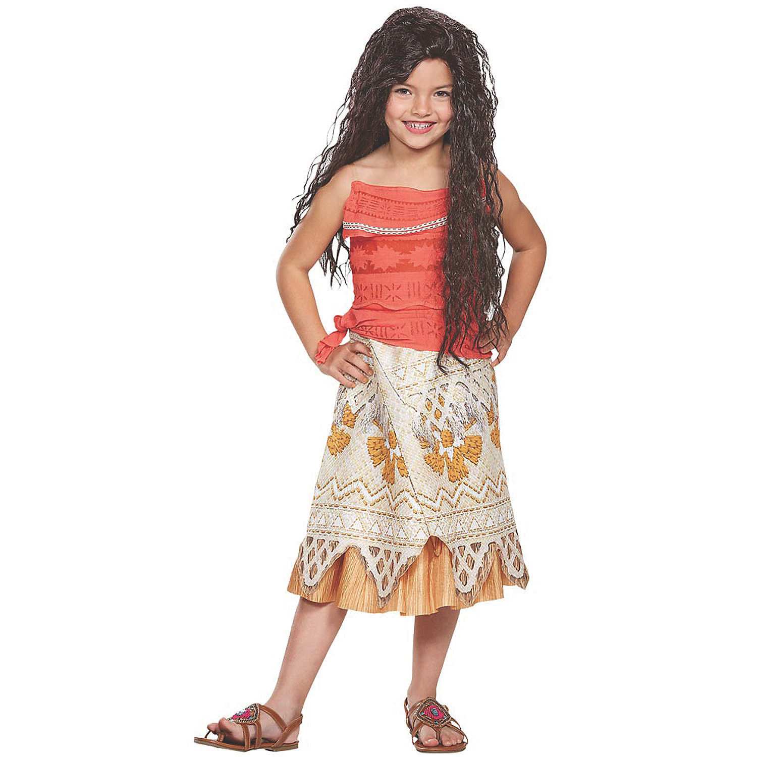 Disguise Girls' Moana Classic Costume - 4-6X - image 1 of 3