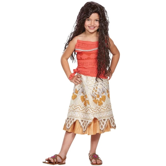Disguise Girls' Moana Classic Costume - 4-6X