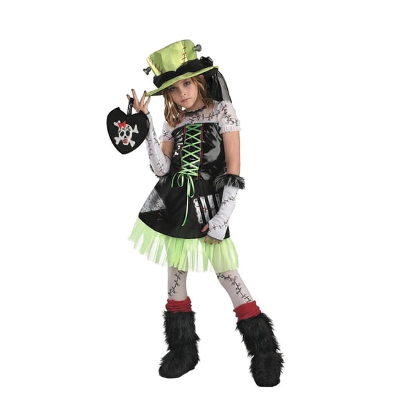 Disguise Girls' Monster Bride Deluxe Costume - Size 7-8