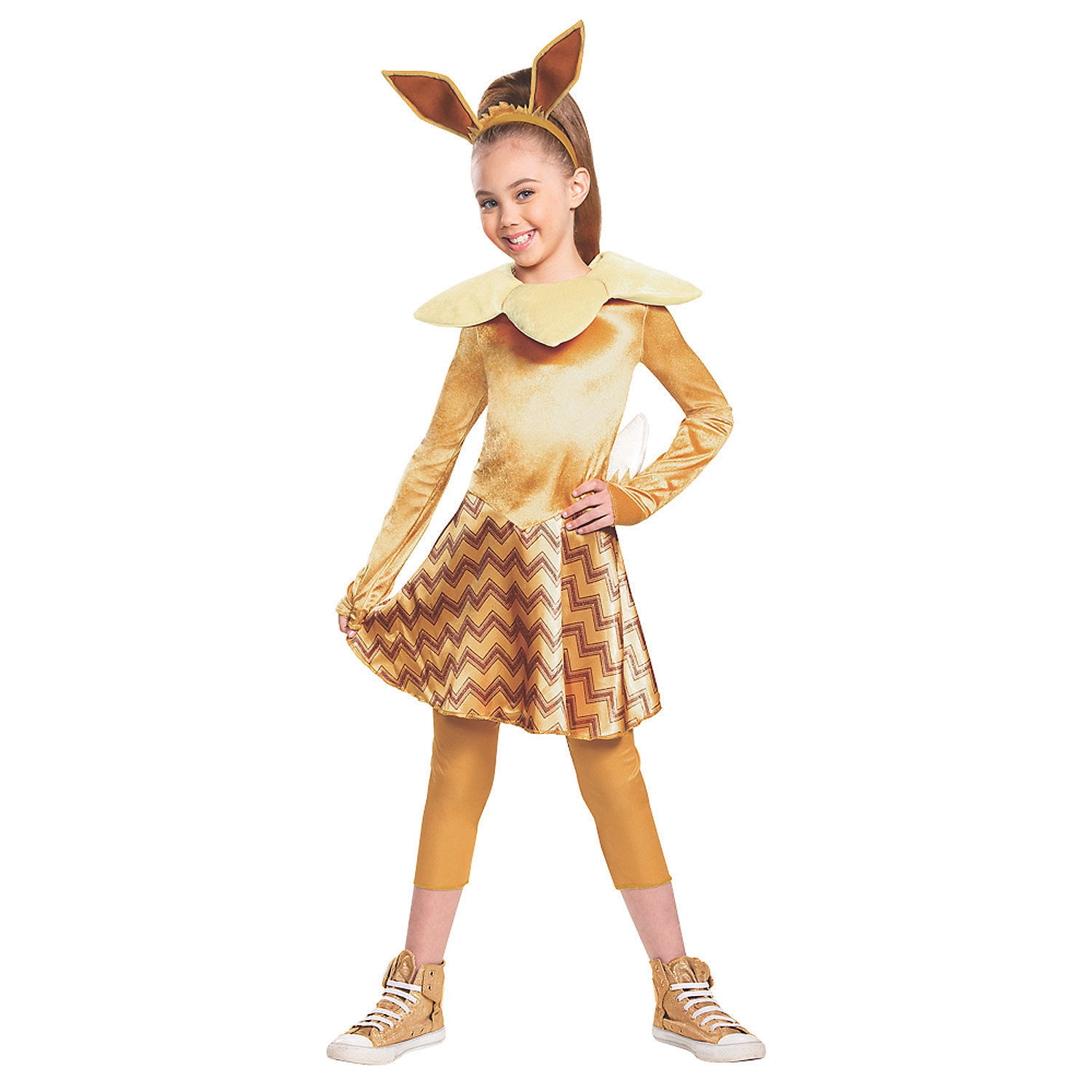 Felpa O Maglietta? No, è La Camicia Donna Fifth Sun Con Faccia Di Eevee Di Pokemon!
