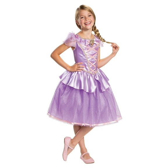 Disguise Girls' Rapunzel Classic Costume - Size 4-6x