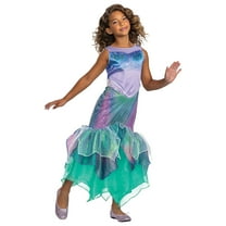 Disguise Girls' The Little Mermaid Deluxe Ariel Dress Costume - 4-6