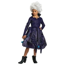 Disguise Girls' The Little Mermaid Deluxe Ursula Dress Costume - 7-8