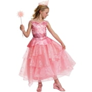 Disguise Girls' Wicked Glinda Deluxe Costume - Size 10-12