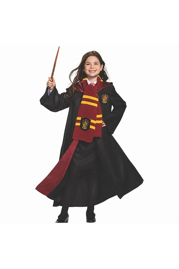 Harry Potter Gryffindor Scarf Girl\'s Halloween Fancy-Dress Costume, One Size
