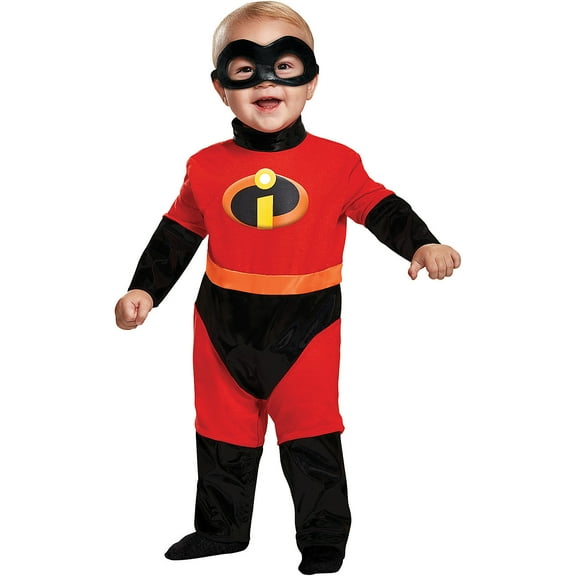 Disguise Infant Boys' Classic The Incredibles Jack Jack Jumpsuit Costume - 6-12 Month
