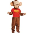 thumbnail image 1 of Disguise Infant Boys' Curious George Jumpsuit Costume - 12-18 Month, 1 of 2