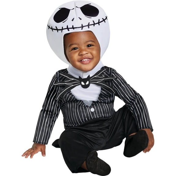 Disguise Infant Boys' Nightmare Before Christmas Jack Skellington Costume - Size 12-18 months