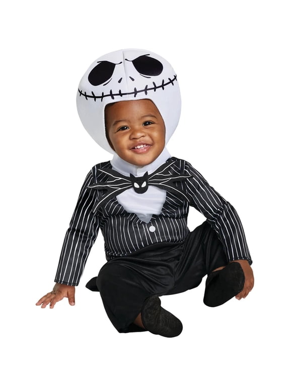 Infant Boys' Nightmare Before Christmas Jack Skellington Costume - Size 12-18 months