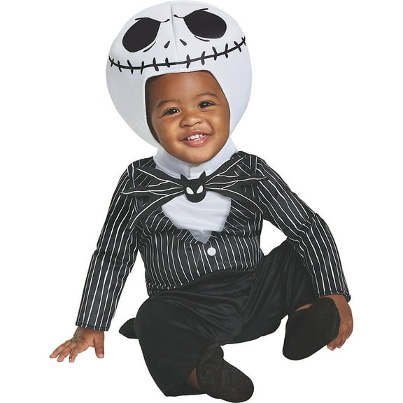 Disguise Infant Boys' Nightmare Before Christmas Jack Skellington Costume - Size 12-18 months