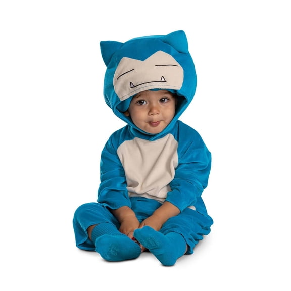 Disguise Infant Boys' Pokémon Snorlax Jumpsuit Costume - Size 12-18 Months - Blue