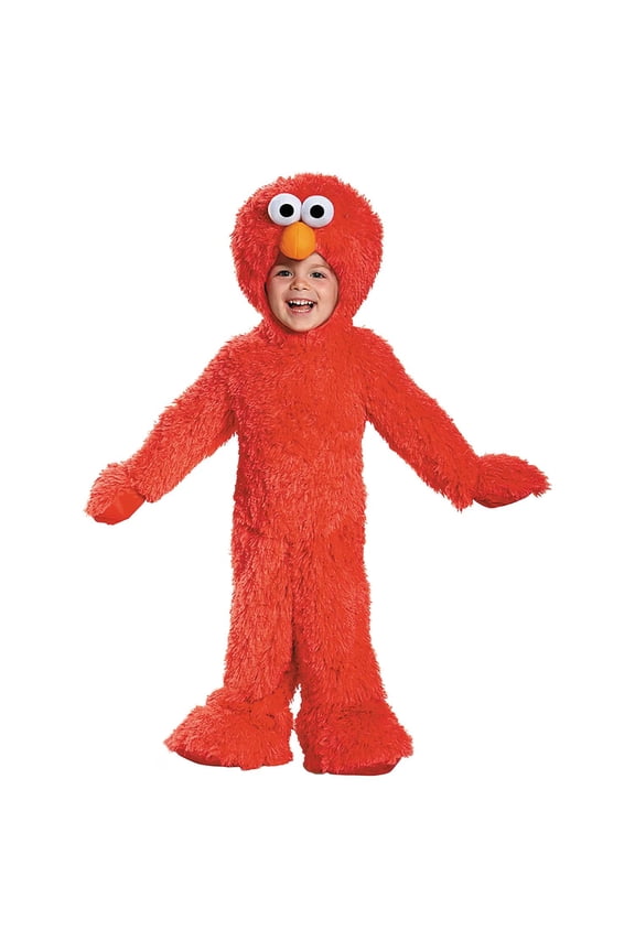 Infant Boys' Sesame Street Elmo Extra Deluxe Plush Costume - Size 12-18 Months