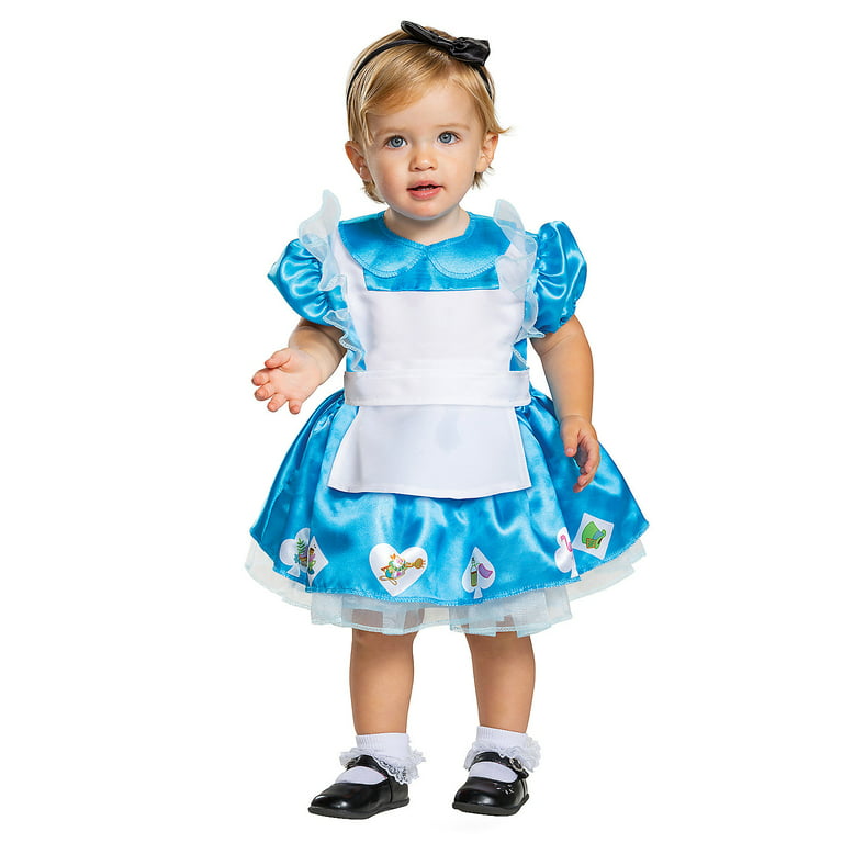 Alice in Wonderland Costume Alice Dress . Baby Girl Dress. Alice Wonderland Birthday dress.Handmade!