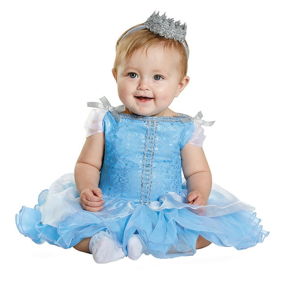 Disguise Infant Girls' Cinderella Prestige Costume - Size 6-12 Months