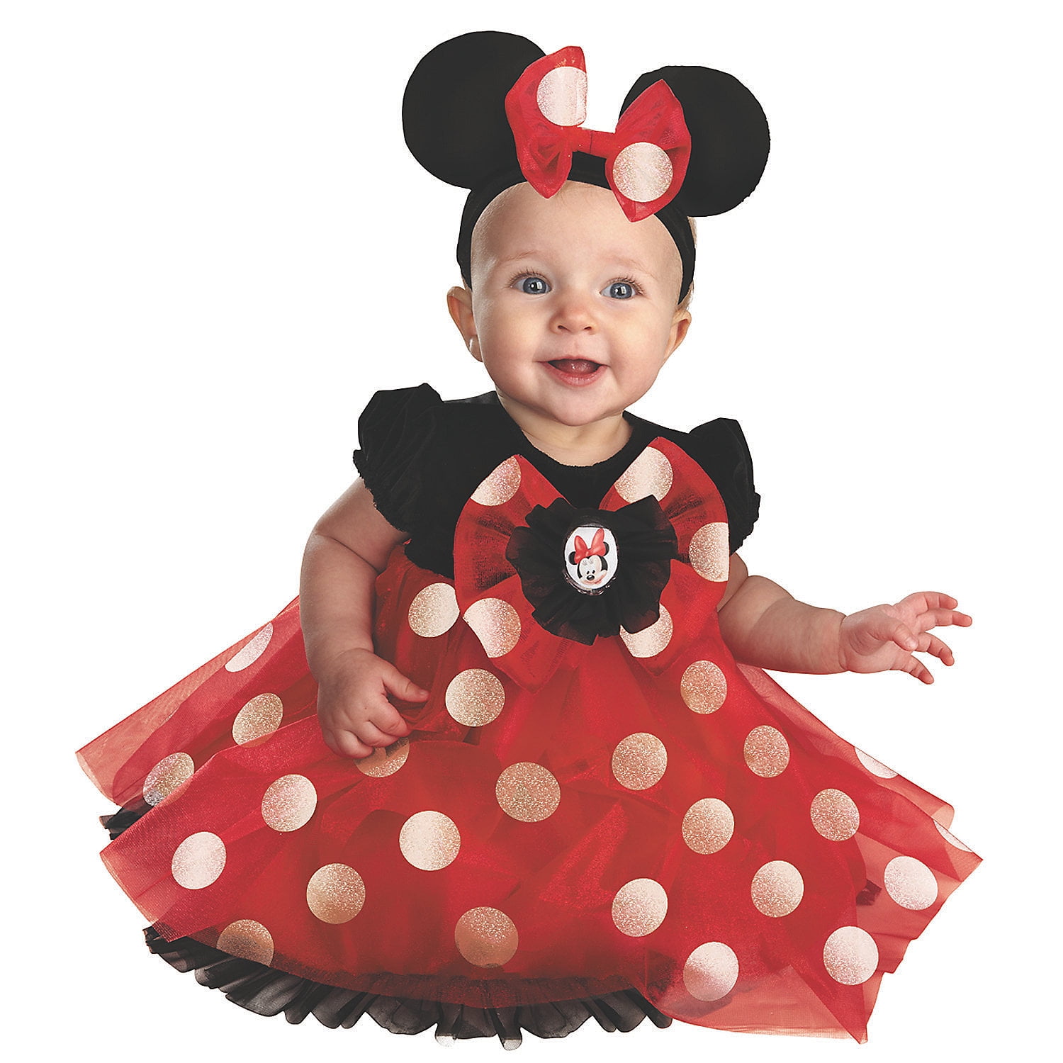 Disguise Infant Girls' Disney Minnie Mouse Costume Size 6-12