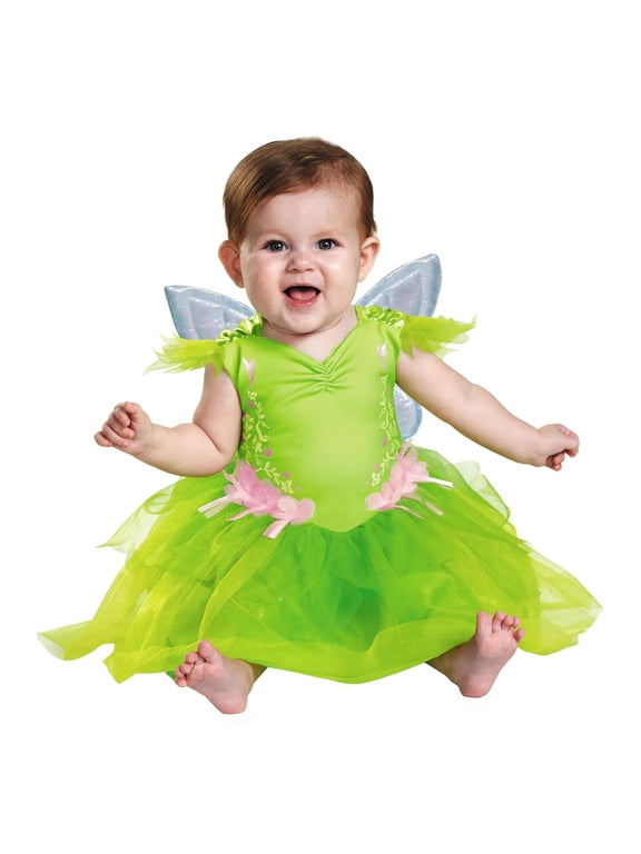 Infant Girls' Tinker Bell Deluxe Costume - 2-18 Months