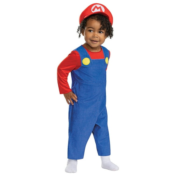 Disguise Infant Mario Costume - 6-12 Months