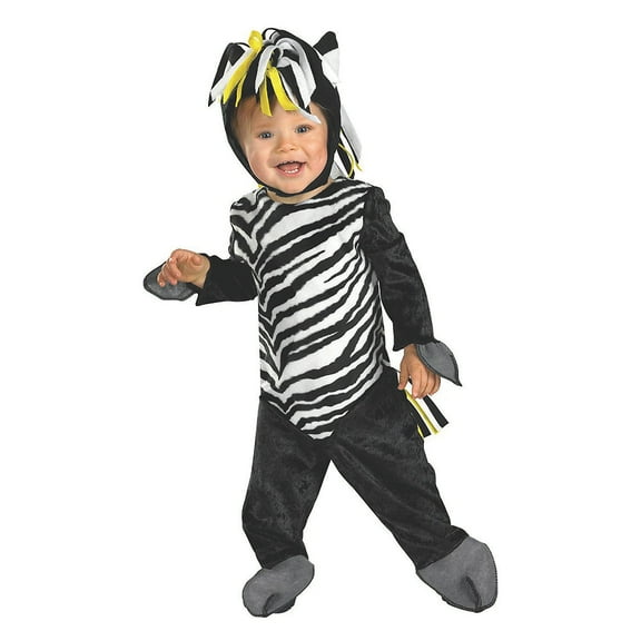 Disguise Infant Zany Zebra Costume - Size 12-18 months