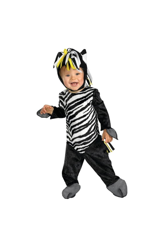 Infant Zany Zebra Costume - Size 12-18 months