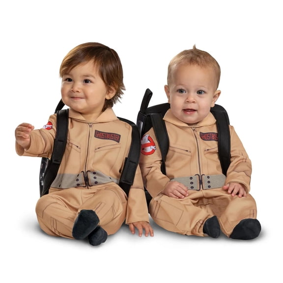 Disguise Kids' 80s Ghostbusters Jumpsuit Costume - 12-18 Month