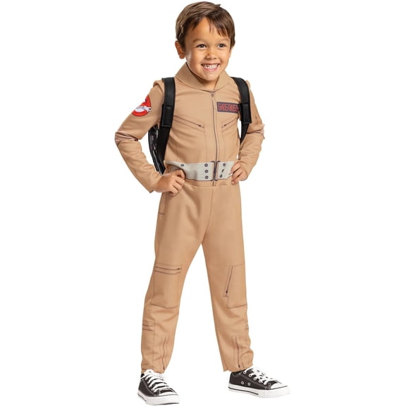 Disguise Kids' 80s Ghostbusters Jumpsuit Costume - 3T-4T