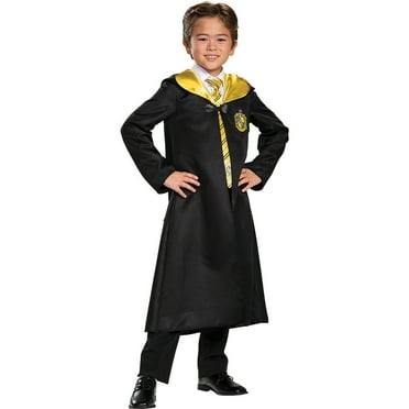 Disguise Kids' Classic Harry Potter Hufflepuff Robe Costume - Size 4-6