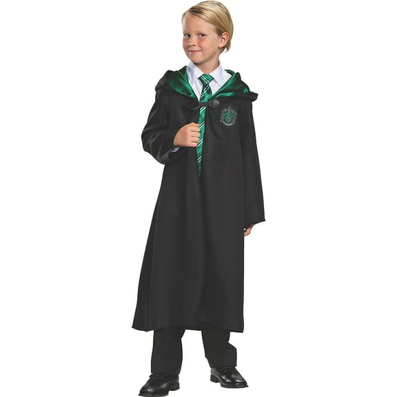 Disguise Kids' Classic Harry Potter Slytherin Robe Costume - Size 10-12