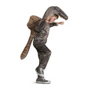Kids Classic Jurassic World Rebirth Spinosaurus Hooded Jumpsuit Costume - Extra Small 3T-4T