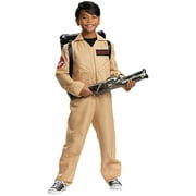 Disguise Kids' Deluxe Classic Ghostbusters with Proton Pack Costume - Size 10-12