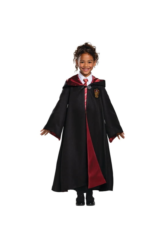 Kids' Prestige Harry Potter Gryffindor Robe Costume - Size 10-12
