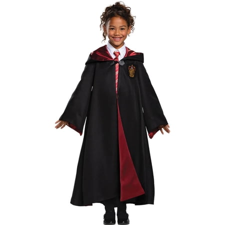 Disguise Kids' Prestige Harry Potter Gryffindor Robe Costume - Size 7-8