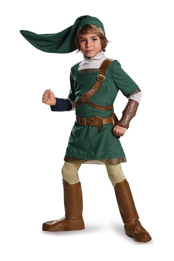 Legend of Zelda Link Prestige Costume Child Medium 7-8 Unisex